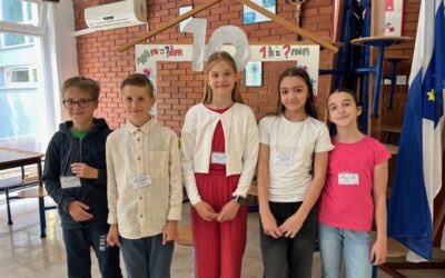 Županijsko ekipno natjecanje iz Matematike za 4. razrede