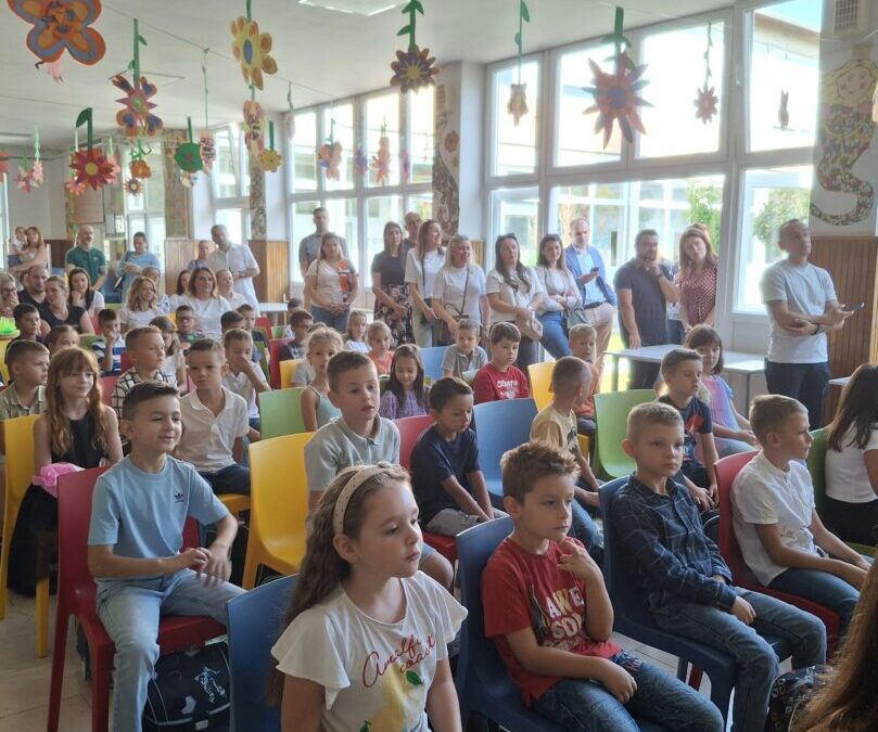 DOČEK PRVAŠIĆA U NAŠOJ ŠKOLI