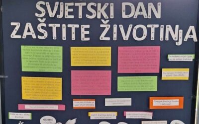 SVJETSKI DAN ZAŠTITE ŽIVOTINJA U NAŠOJ ŠKOLI