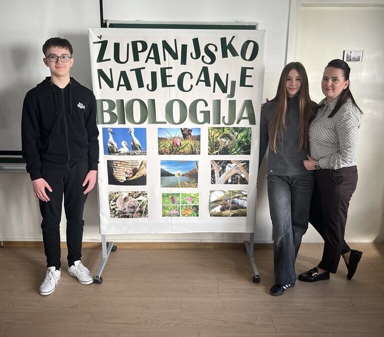 ŽUPANIJSKO NATJECANJE IZ BIOLOGIJE